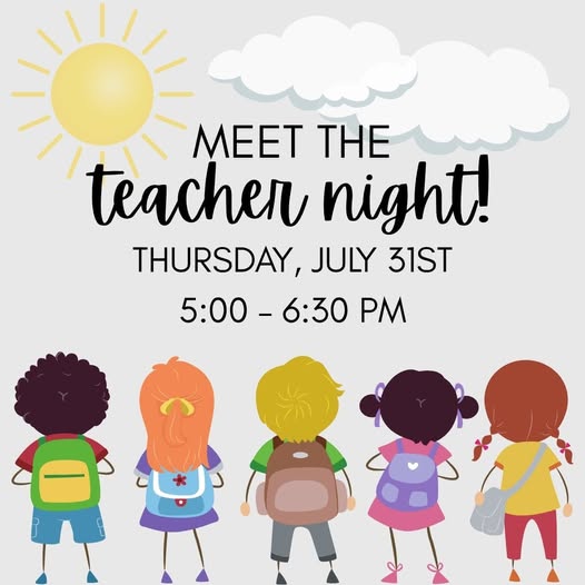  Meet the Teacher night